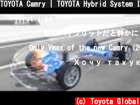 TOYOTA Camry | TOYOTA Hybrid System II(JPN) | Toyota  (c) Toyota Global